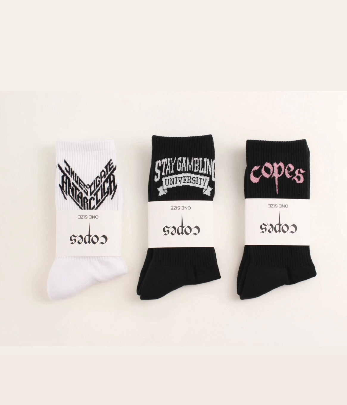 Copes Socks Set (3 month loyalty item)