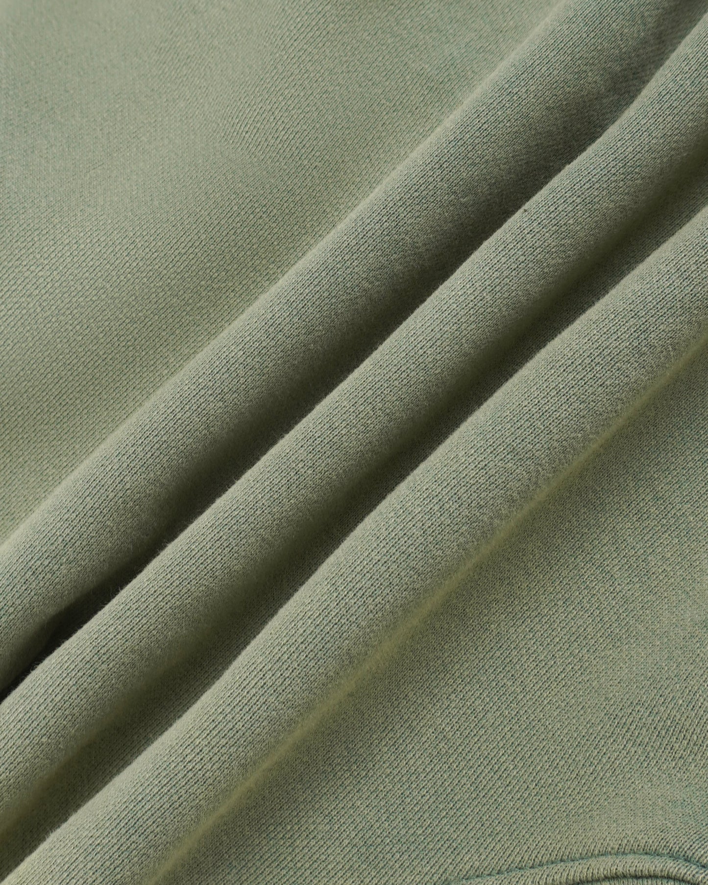 Copes Heavyweight French Terry Sun Washed Zip Hoodie (Swamp Green)