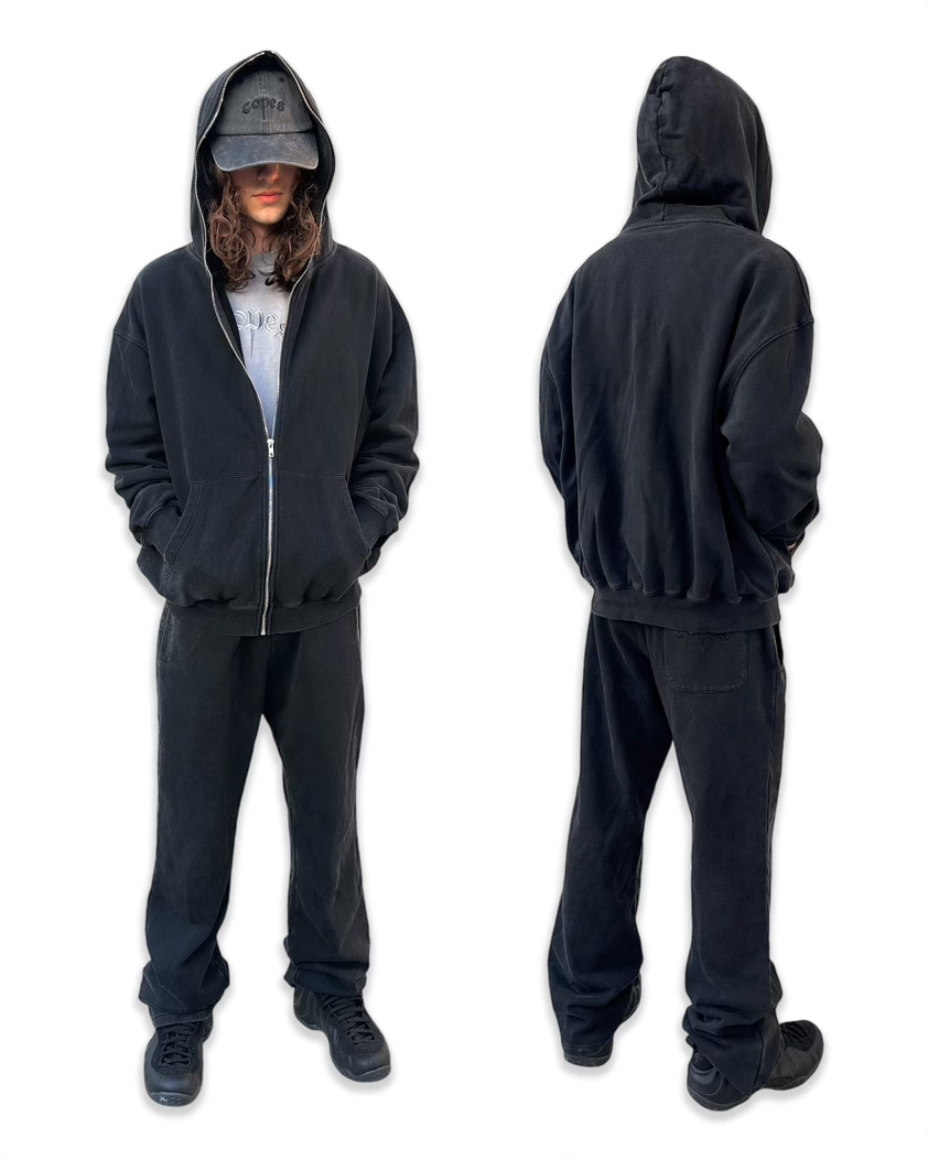 Copes Heavyweight French Terry Full-zip Hoodie