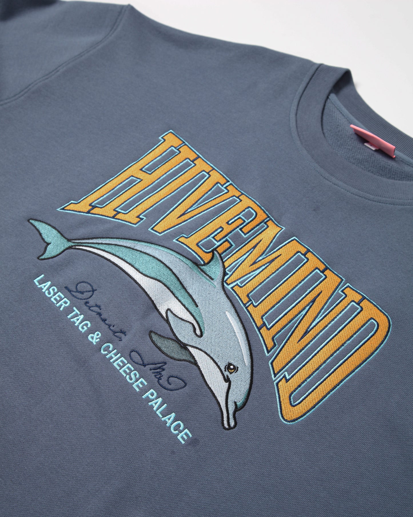 Hivemind French Terry Stitched Dolphin Crewneck