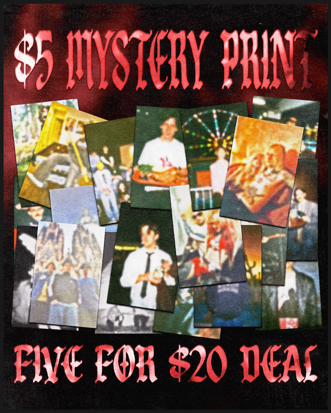 Mystery Prints 5 Pack