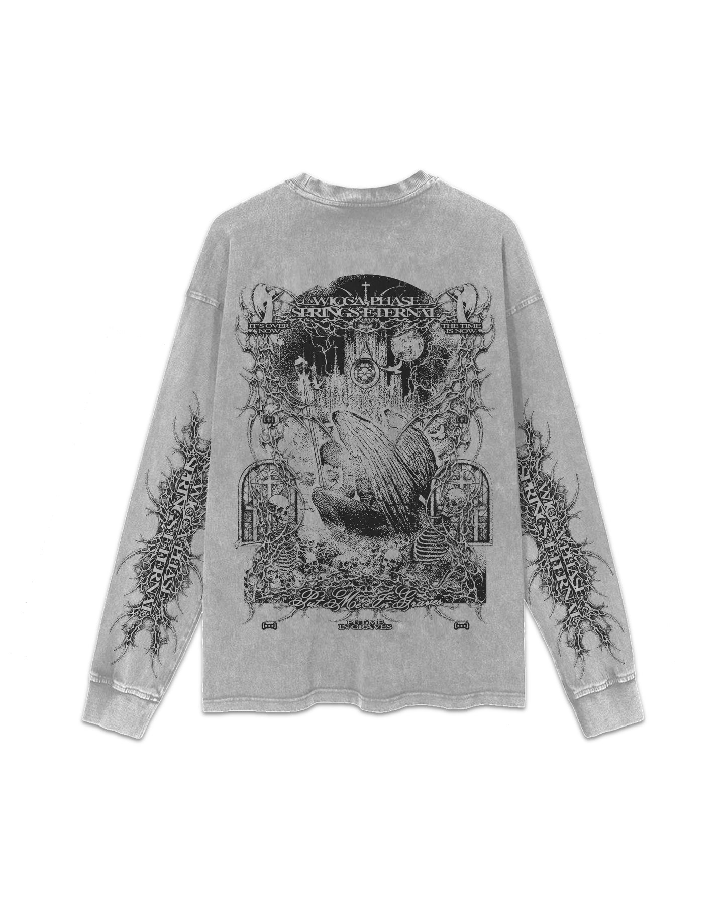 Wicca Phase 'Put Me In Graves' Longsleeve