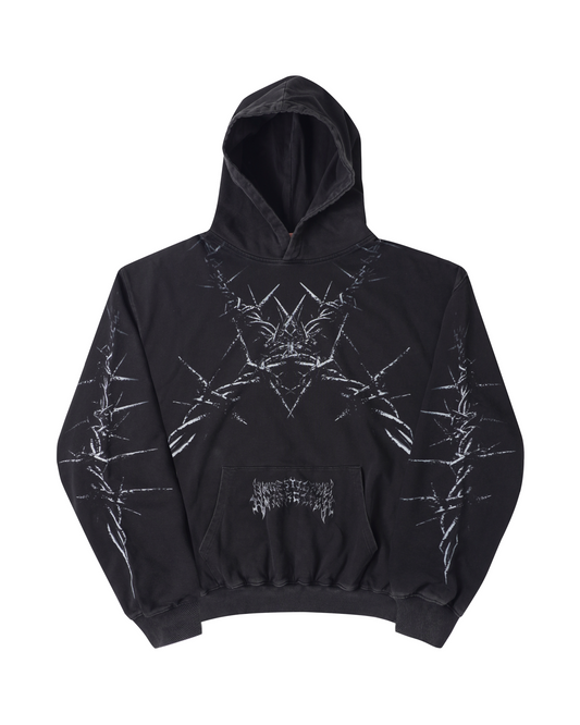 Investigate Antarctica 'Barbed Wire' Heavyweight French Terry Hoodie