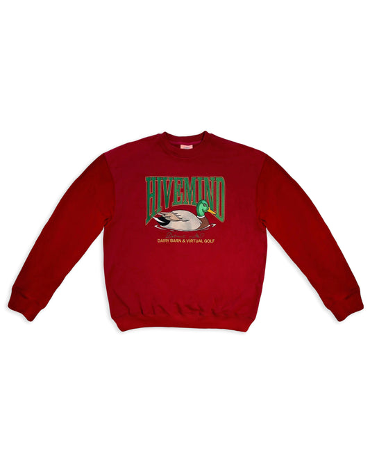Hivemind French Terry Stitched Duck Crewneck