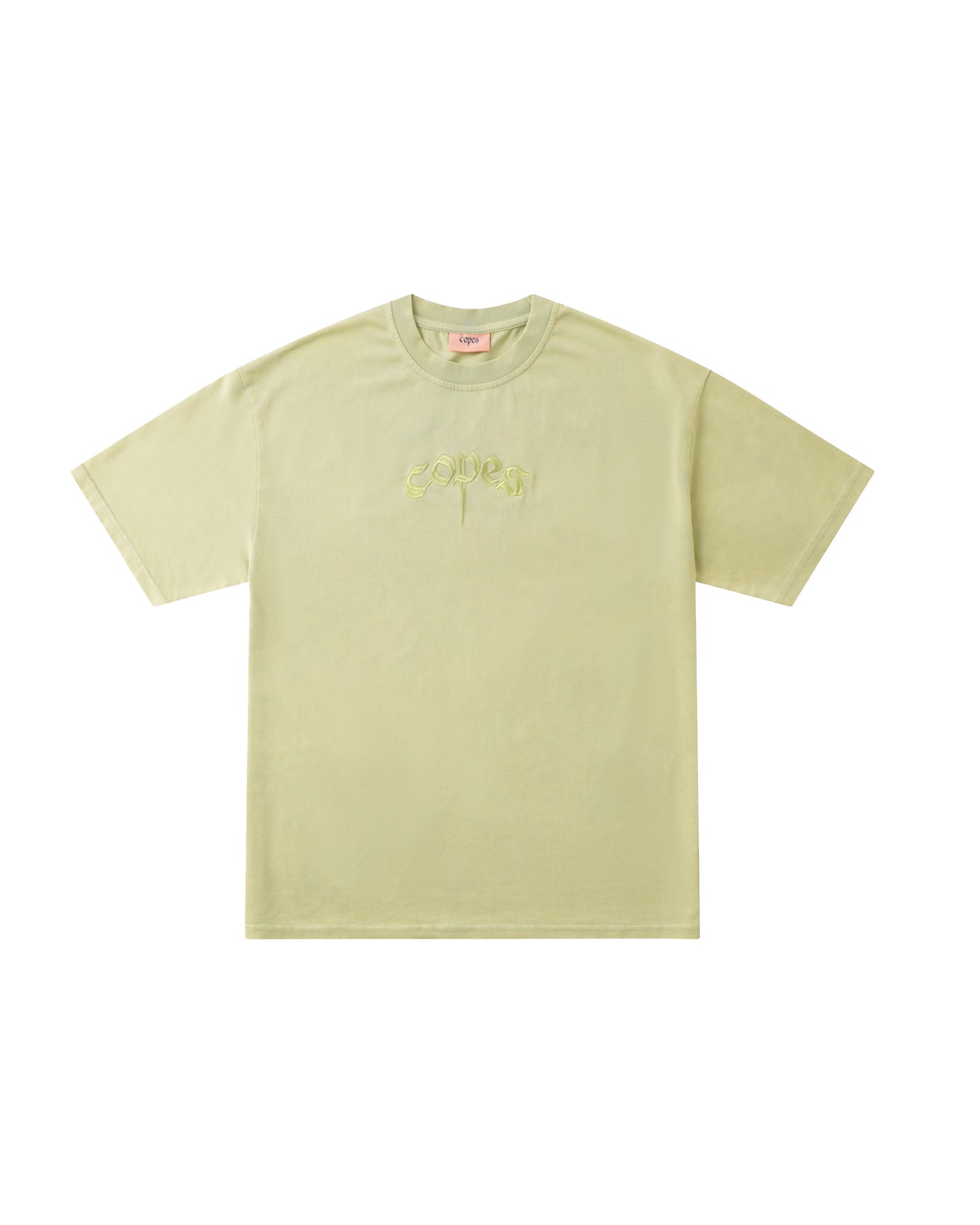 Copes Embroidered Logo T-Shirt (Wasabi Green)
