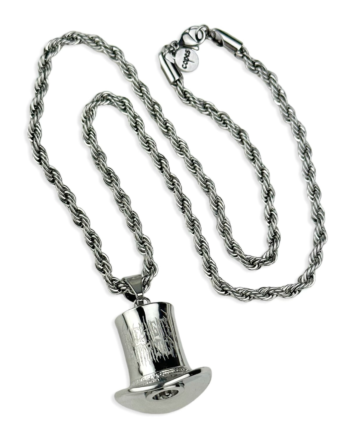 Investigate Antarctica Top Hat Stash Necklace
