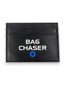 Bag Chaser Pebbled Leather Card Holder