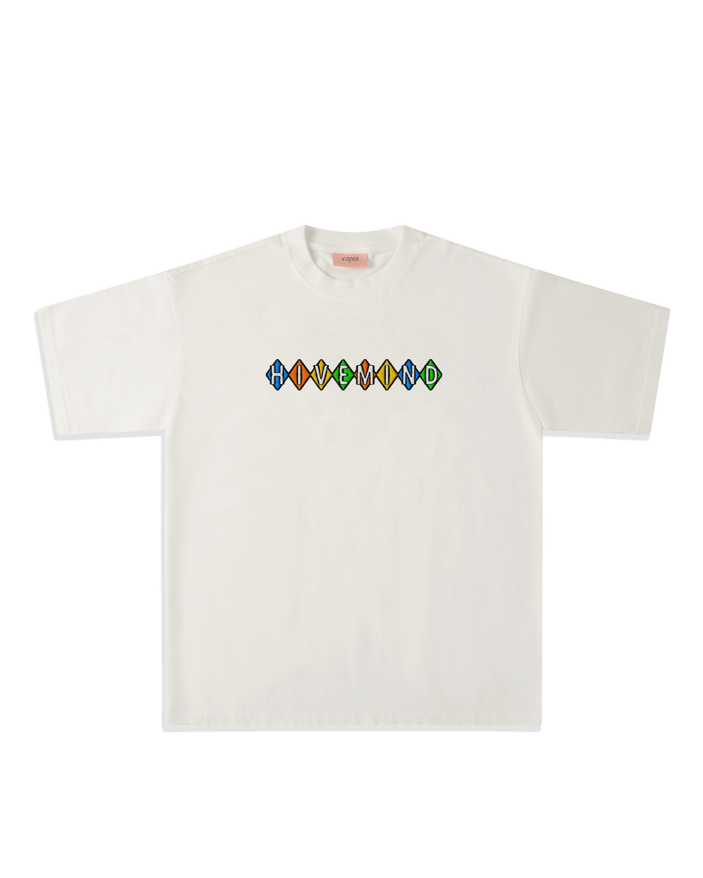 Hivemind Embroidered 'Diamond' Logo T-Shirt