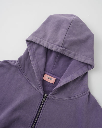Copes Heavyweight French Terry Zip Hoodie (Palooza Purple)