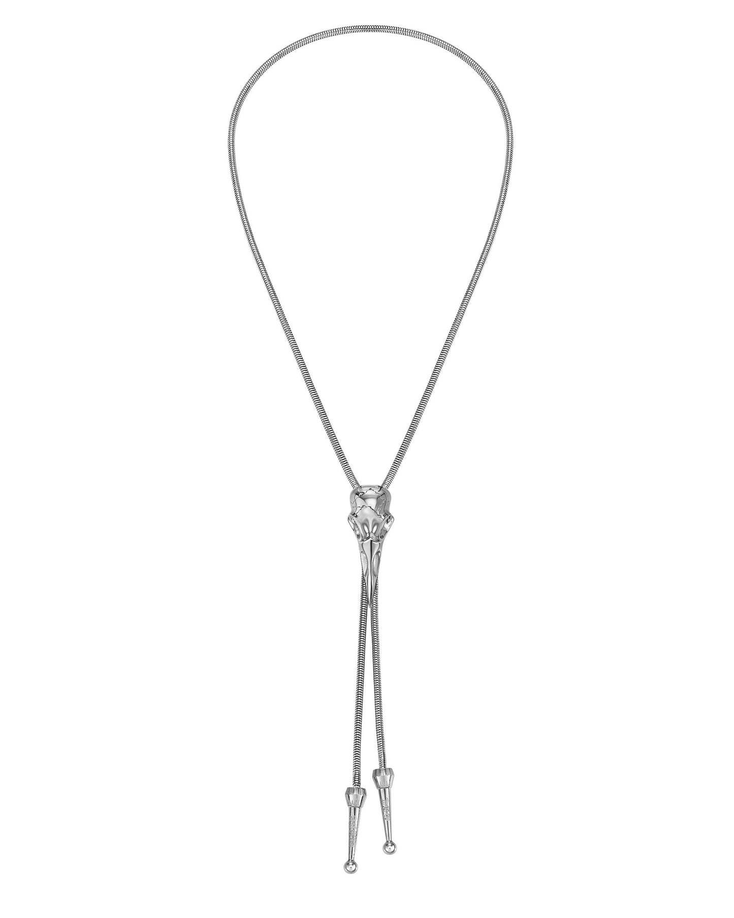 Wicca Phase 'Raven Skull' Bolo Tie