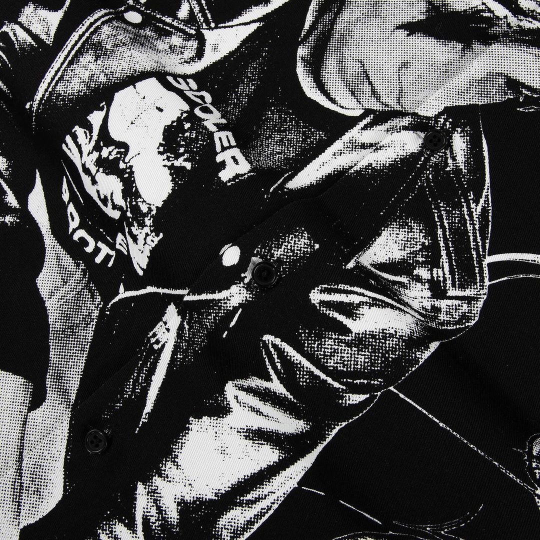 Wicca Phase 'One Silhouette' Heavyweight Button Up
