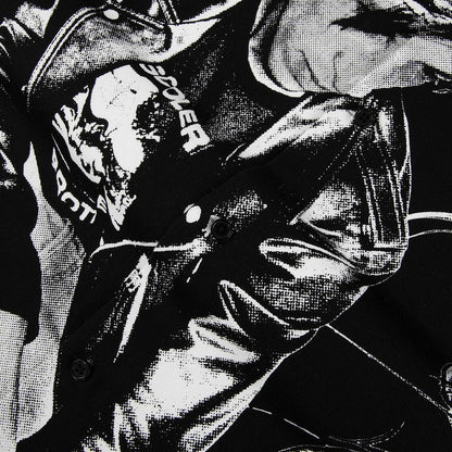 Wicca Phase 'One Silhouette' Heavyweight Button Up
