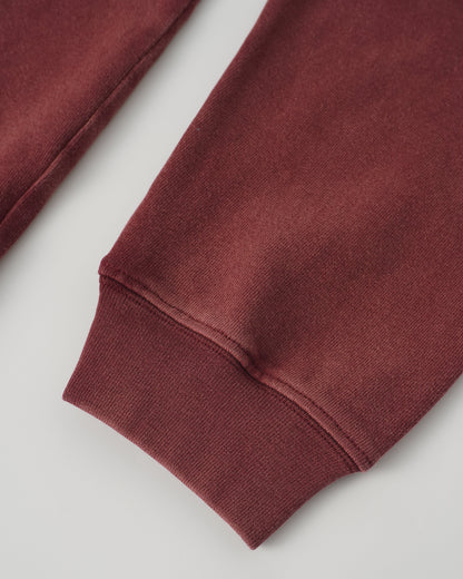 Copes Embroidered Logo Longsleeve (Oxblood)