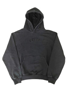 Copes Heavyweight French Terry Stone Washed Embroidered Logo Hoodie