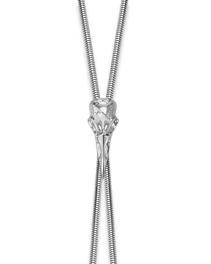 Wicca Phase 'Raven Skull' Bolo Tie