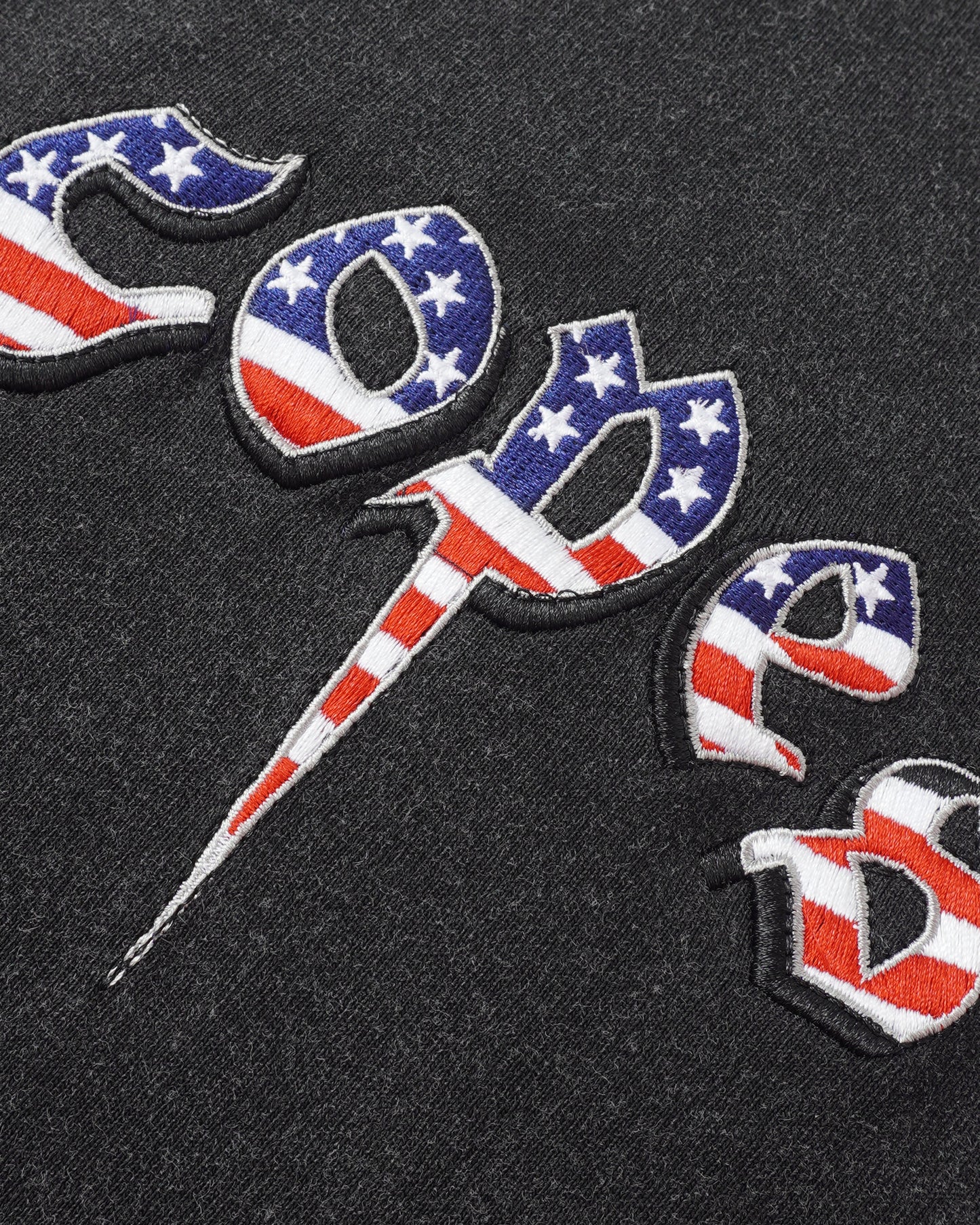 Copes Embroidered 4th of July Logo T-Shirt