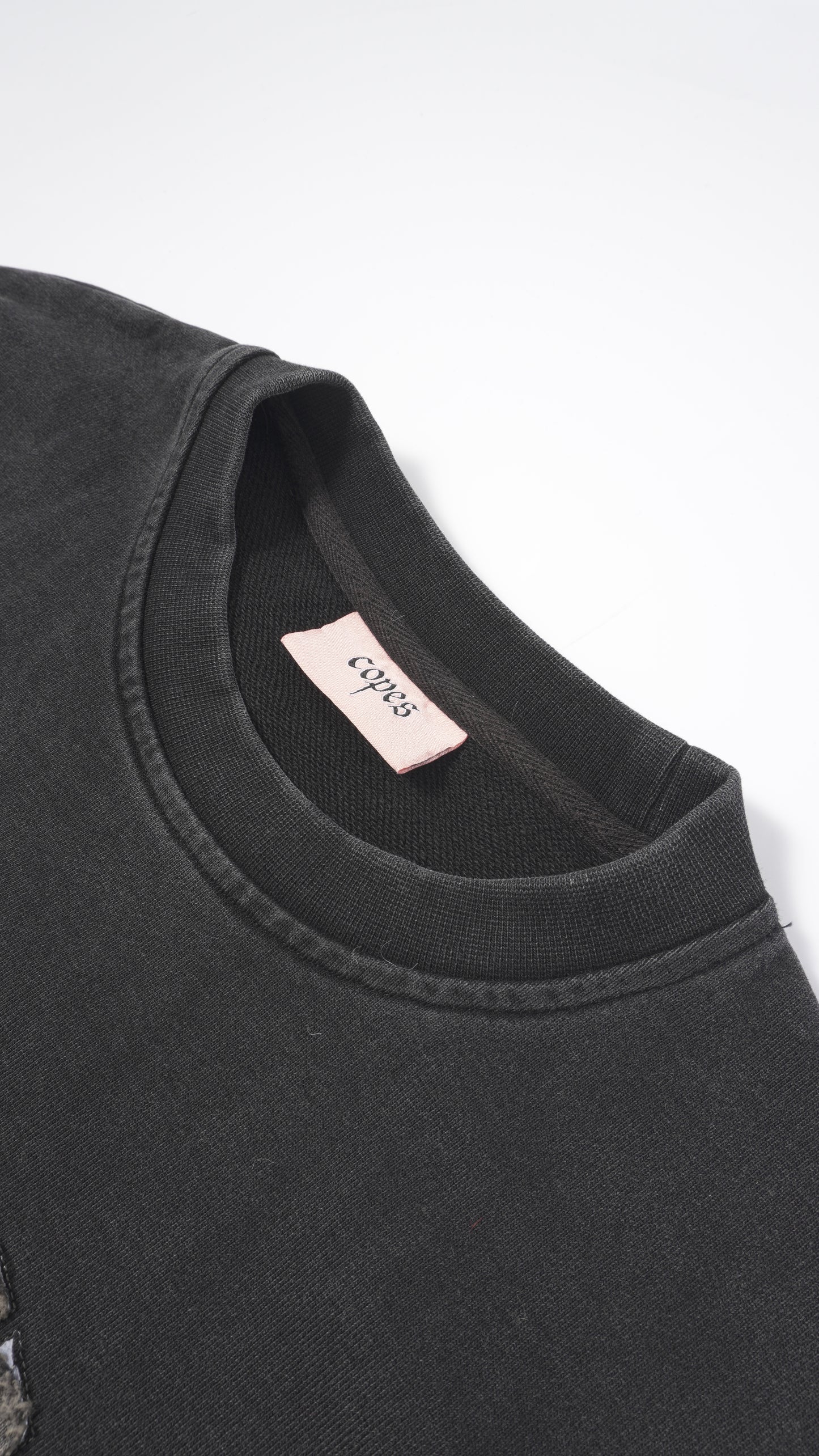 Wicca Phase 'Corinthiax' Patchwork French Terry Crewneck