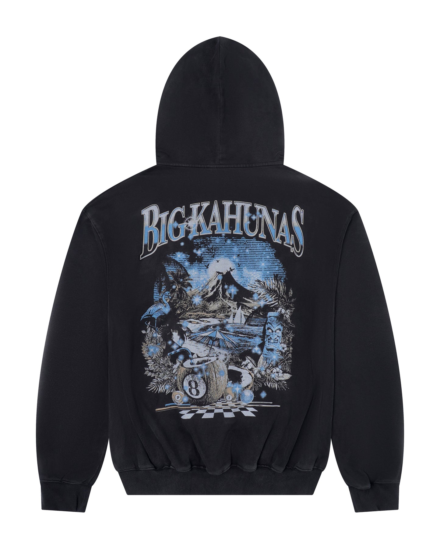 Copes 'Big Kahunas Billiards' Heavyweight French Terry Hoodie