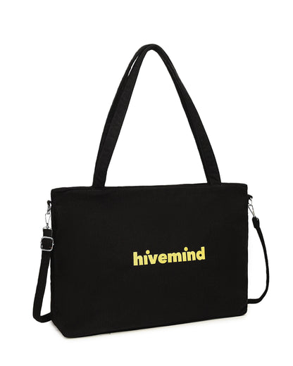 Hivemind Embroidered Utility Tote Bag