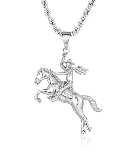 Wicca Phase ‘Last Riders’ Horse Necklace