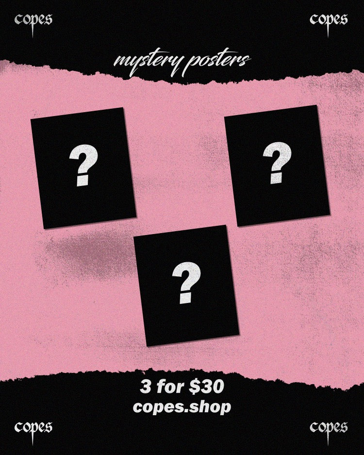 Mystery Posters 3 Pack