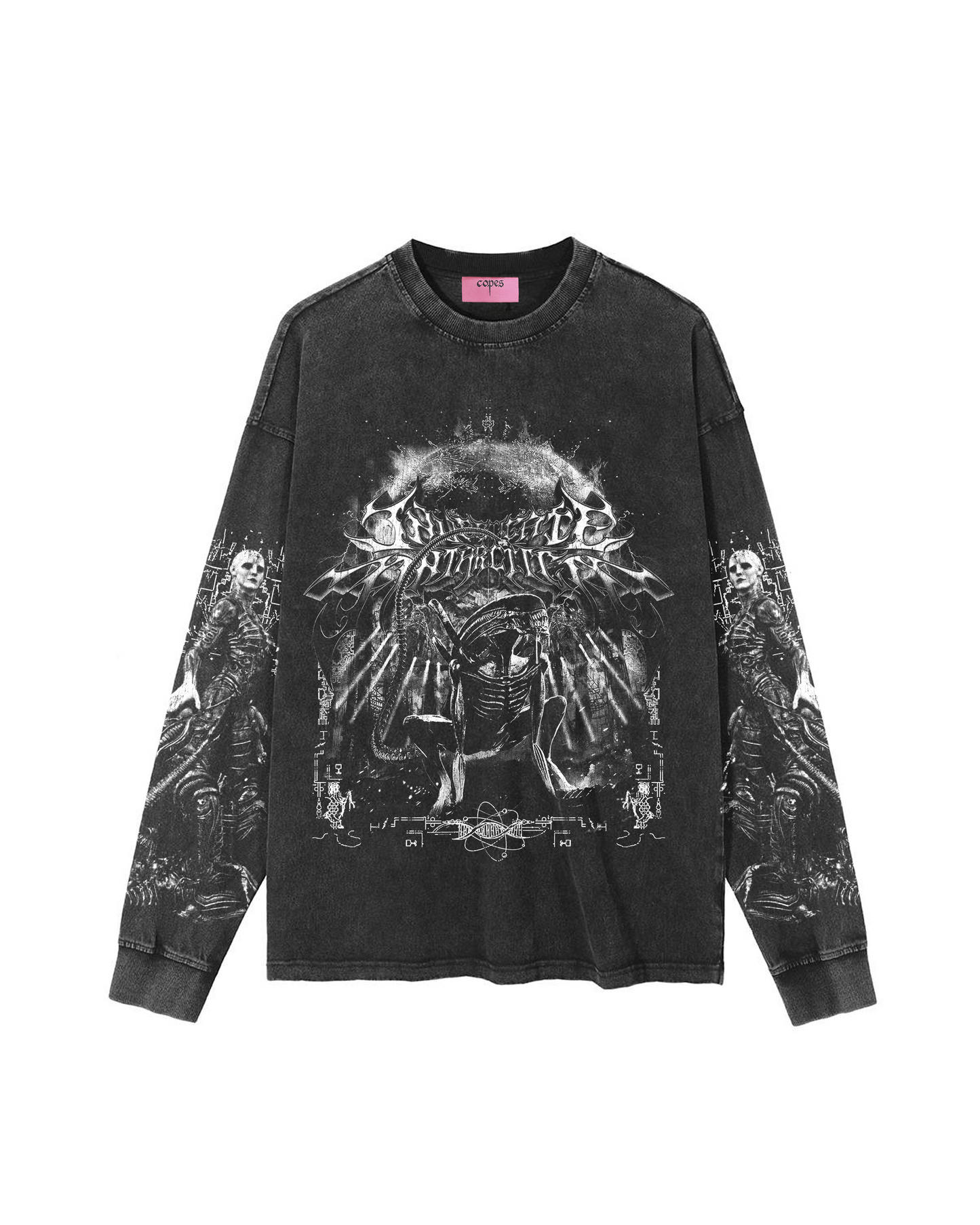 Investigate Antarctica 'Aliens & Engineers' Longsleeve