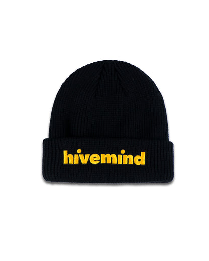 Hivemind Stitched Ribbed Knit Beanie