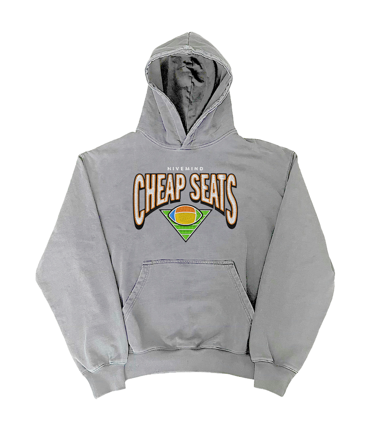 Hivemind Embroidered 'Cheap Seats' Heavyweight French Terry Hoodie