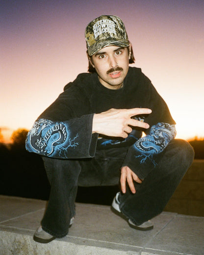 Hivemind Embroidered Midwest Hardcore Camo Hat
