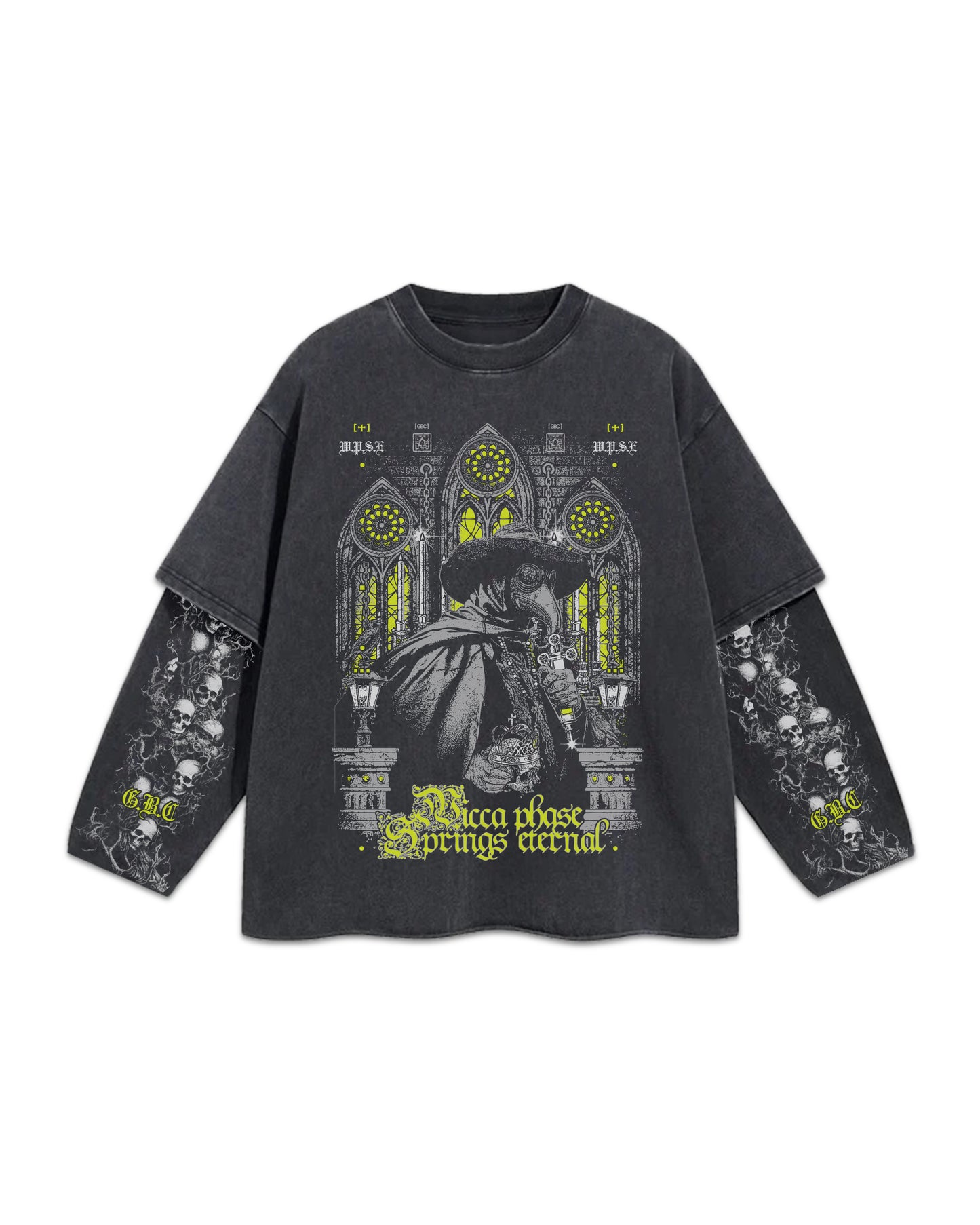 Wicca Phase 'Plague Doctor' Double Longsleeve