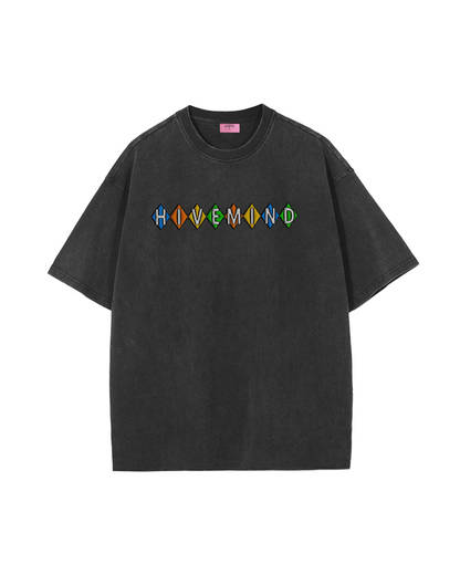 Hivemind Embroidered 'Diamond' Logo T-Shirt