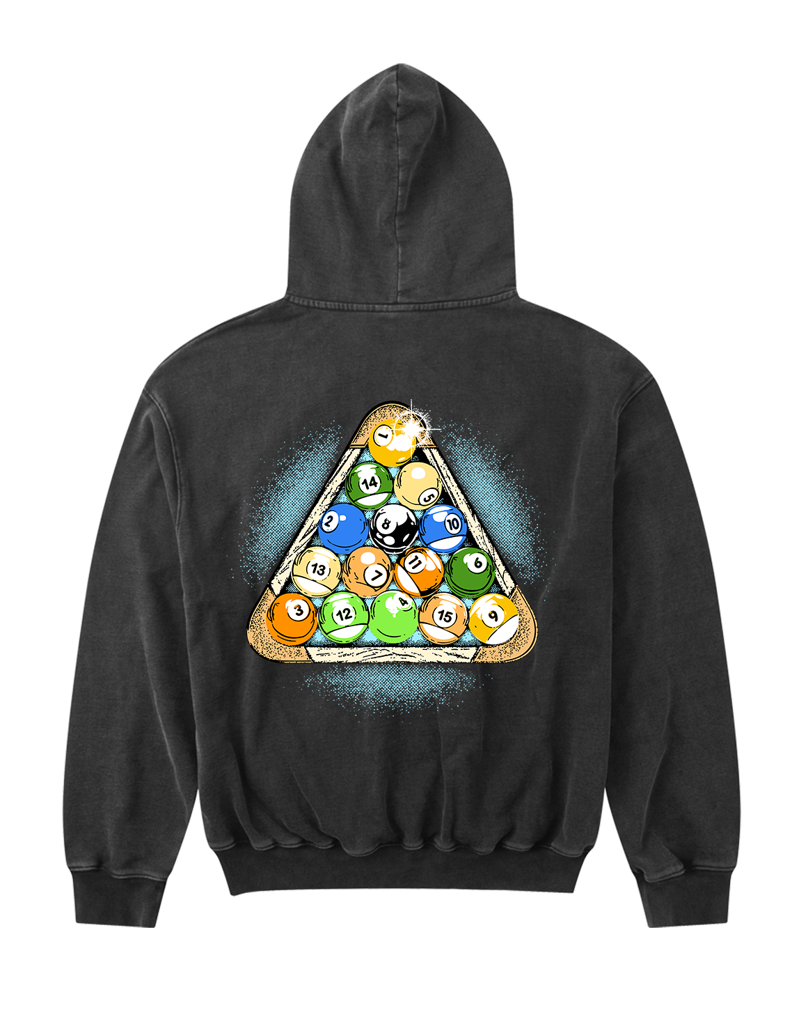 Hivemind 'Billiards' Heavyweight French Terry Hoodie