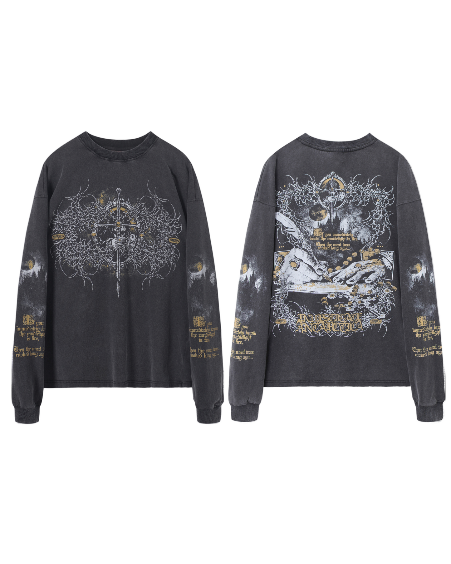 Investigate Antarctica (Candlelight Fire) Longsleeve