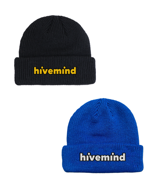 Hivemind Stitched Ribbed Knit Beanie