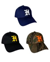 Load image into Gallery viewer, Hivemind Embroidered &quot;H&quot; Hat Collection
