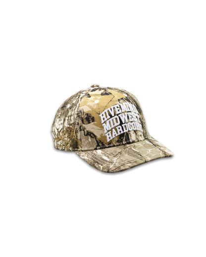 Hivemind Embroidered Midwest Hardcore Camo Hat