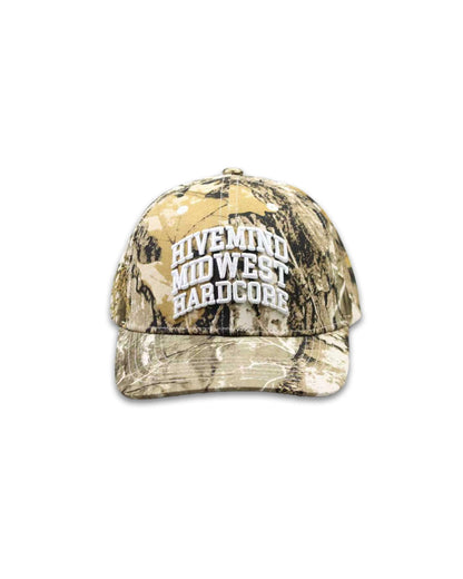 Hivemind Embroidered Midwest Hardcore Camo Hat