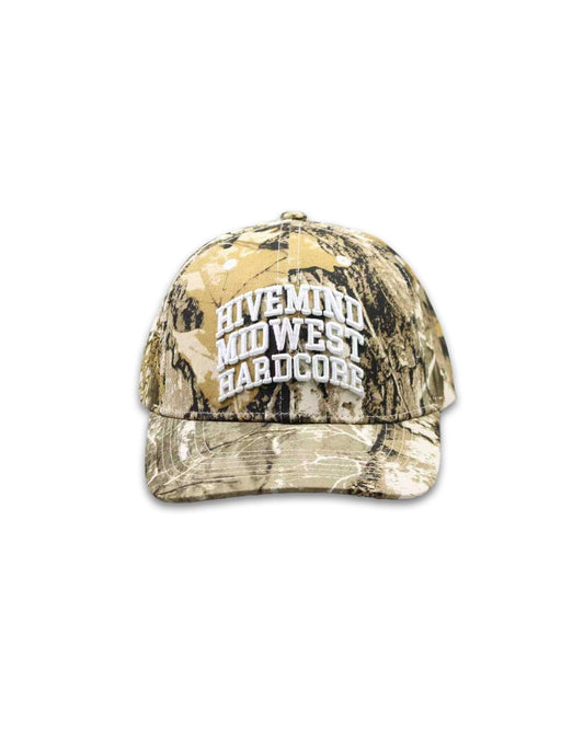 Hivemind Embroidered Midwest Hardcore Camo Hat