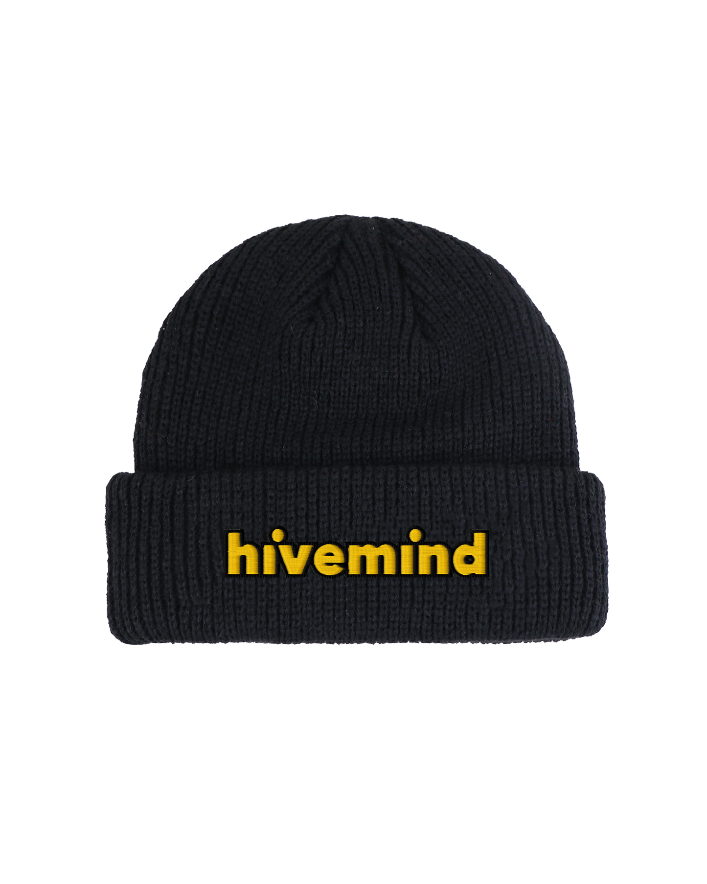 Hivemind Stitched Ribbed Knit Beanie