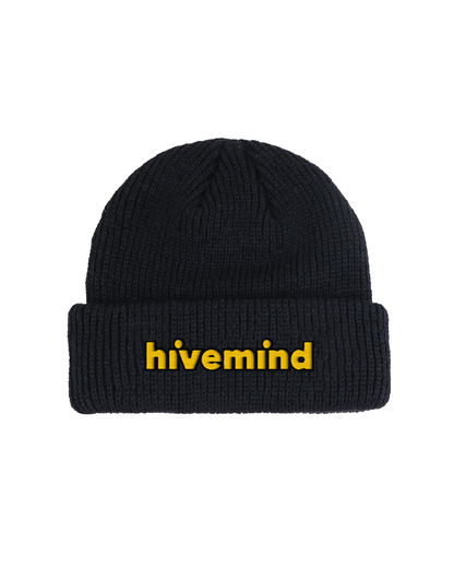 Hivemind Stitched Ribbed Knit Beanie