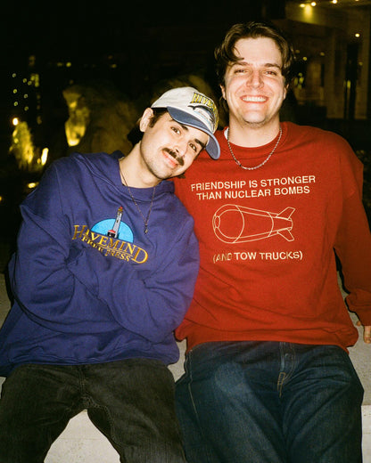 Hivemind 'Free Press' Embroidered Heavyweight French Terry Hoodie