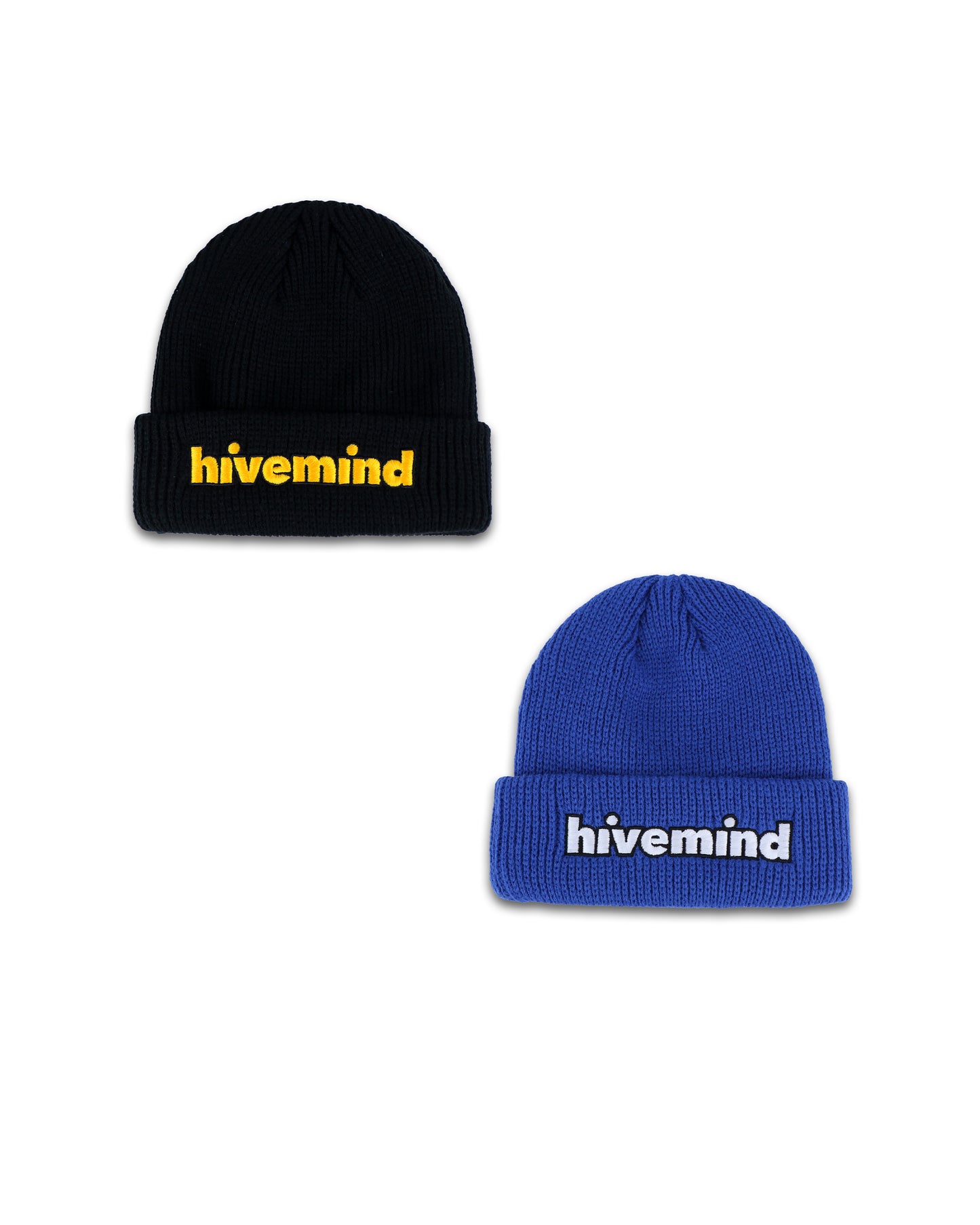 Hivemind Stitched Ribbed Knit Beanie