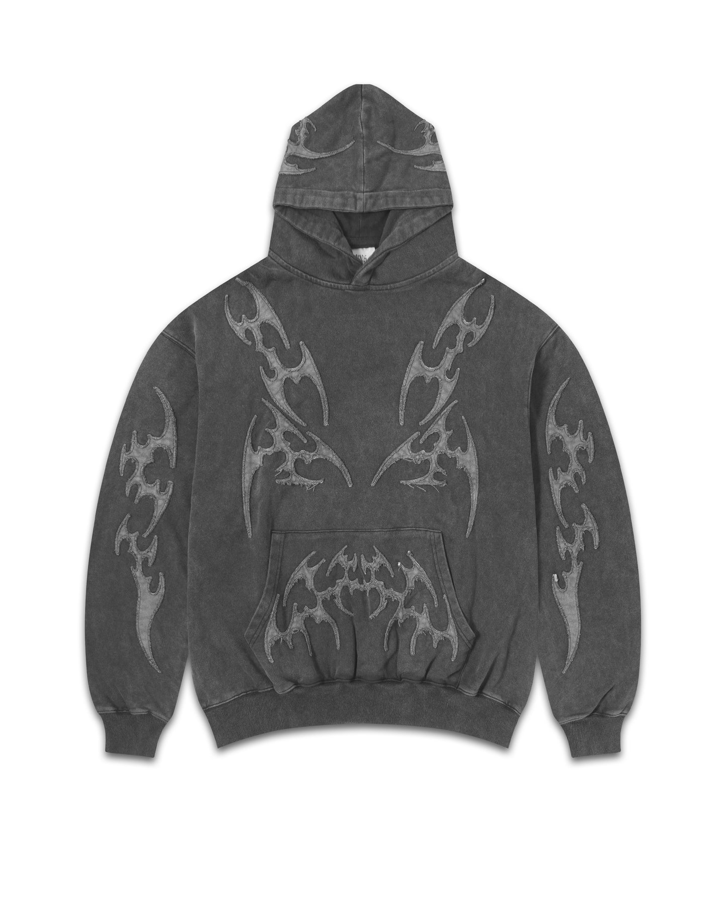 Investigate Antarctica 'Tribal' Patchwork Heavyweight French Terry Hoodie