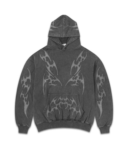 Investigate Antarctica 'Tribal' Patchwork Heavyweight French Terry Hoodie