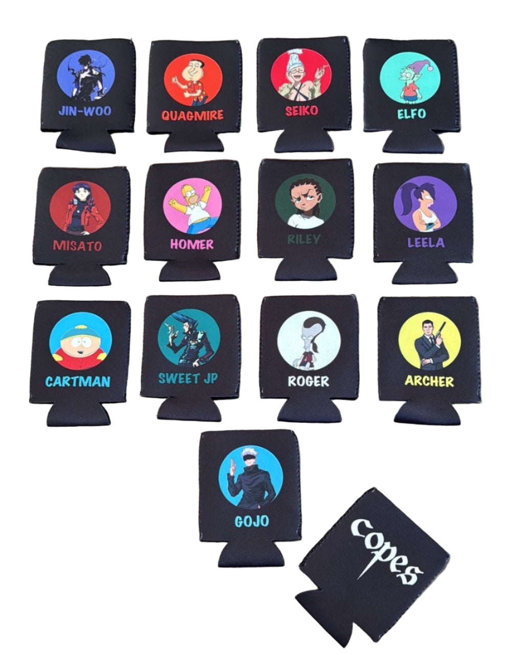 Patreon 6 Month Koozie Set