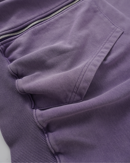 Copes Heavyweight French Terry Zip Hoodie (Palooza Purple)