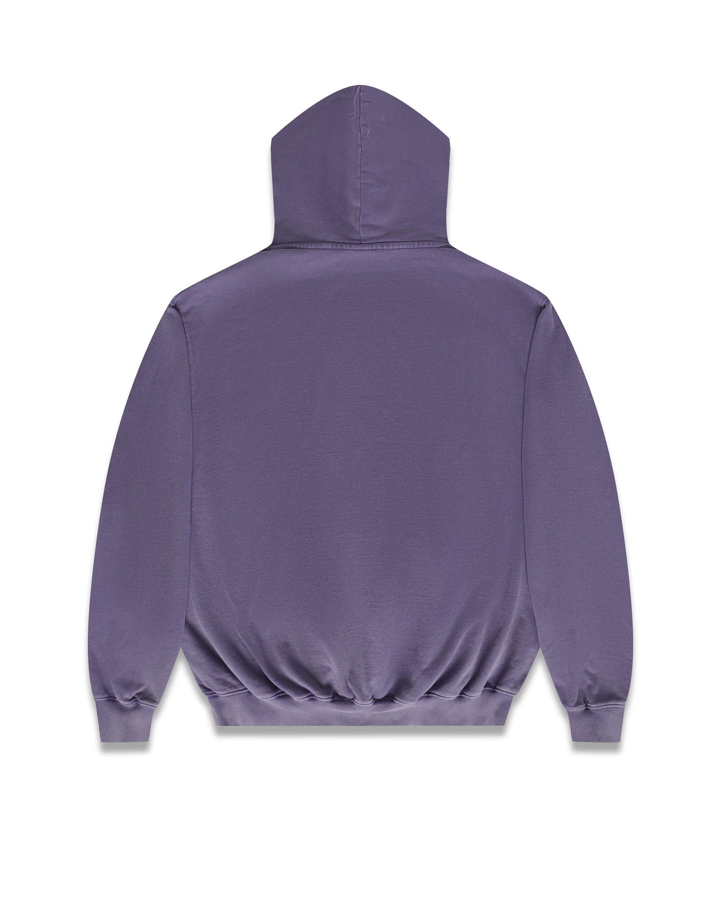 Copes Heavyweight French Terry Stone Washed Embroidered Logo Hoodie (Purple Palooza)