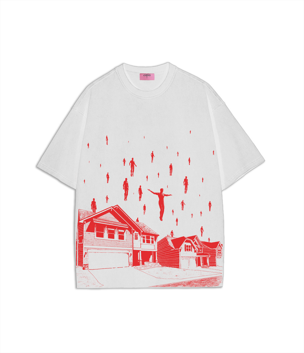 Slug Christ Upheaval Red/White T-Shirt
