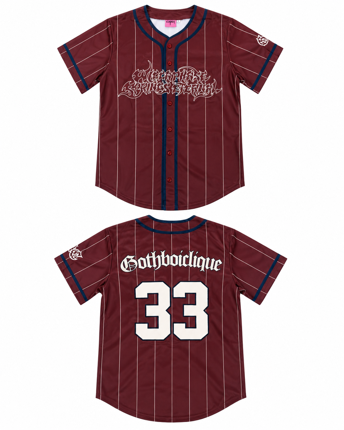 Wicca Phase Baseball Jersey (Alternate Colorway)