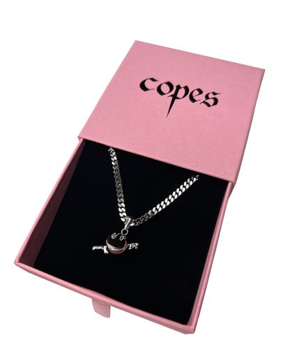 Hivemind Smiley Knife Necklace